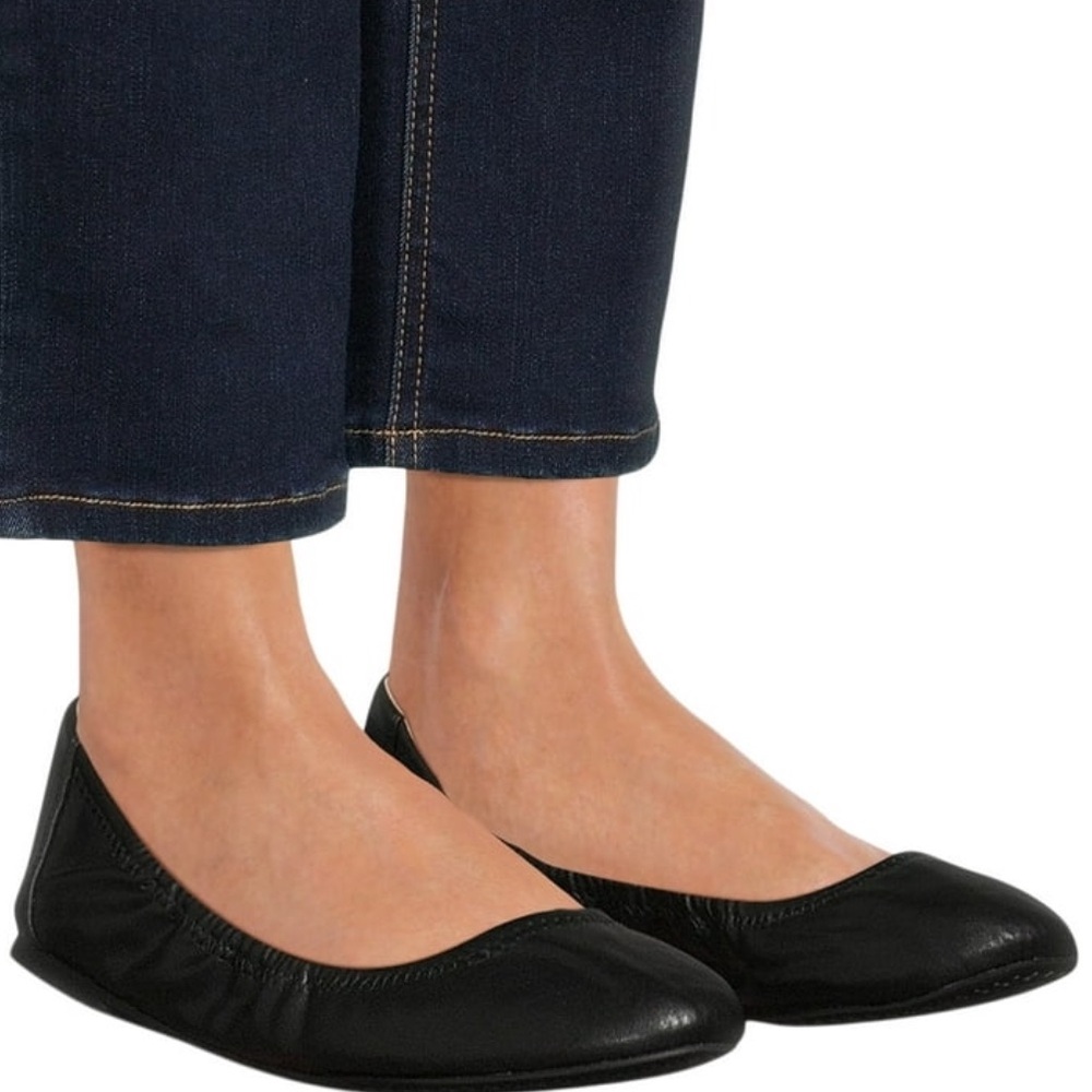 Time and Tru Black Women's Flats